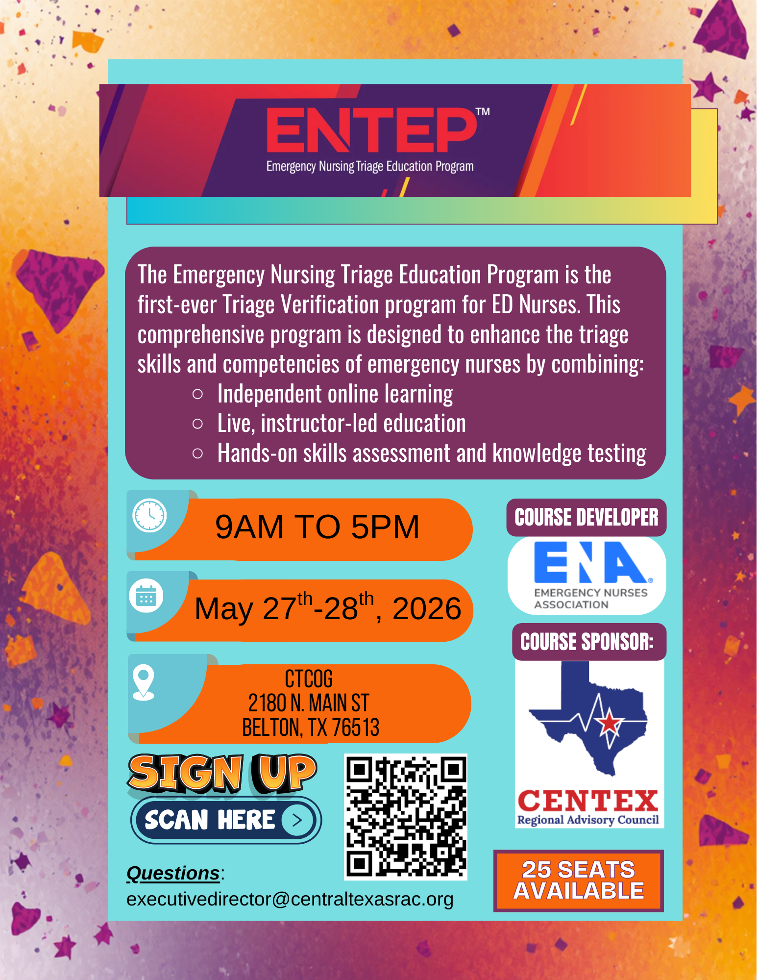 Centex Rac ENTEP Training — CENTEX RAC