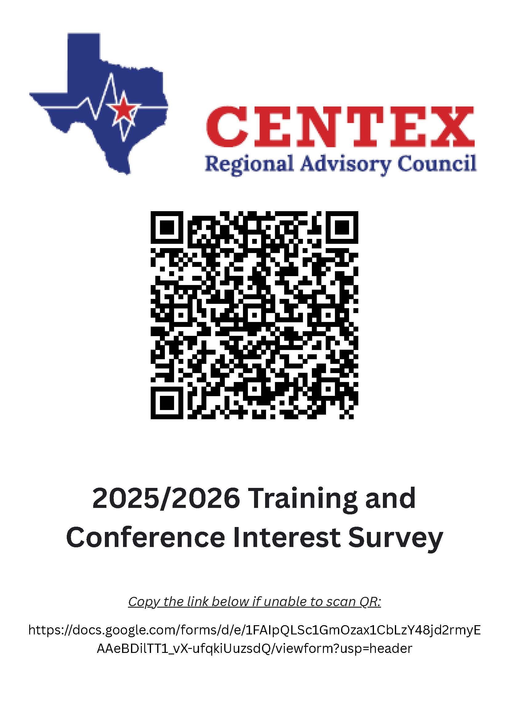 Training and Conference Interest Survey Training and Conference Interest Survey